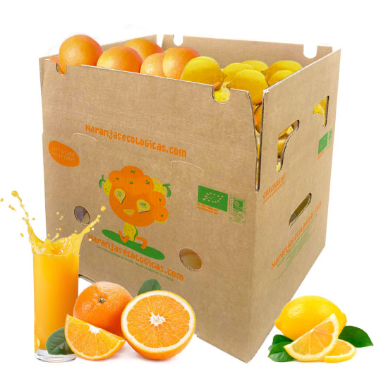 Caja 15 Kg Naranjas Zumo y Limones